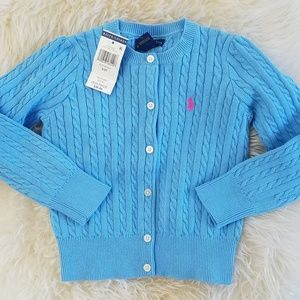 Polo Ralph Lauren girls cardigan sweater